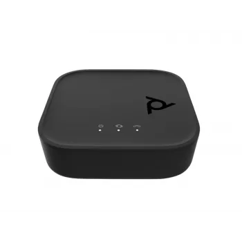 HP Poly ATA 400 1FXS Voice Port VoIP Adapter with Open SIP and Power Supply