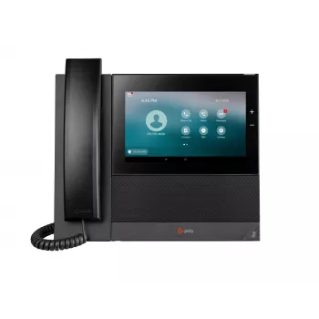 HP Poly CCX 600 äriklassi meediafon avatud SIP-iga ja PoE-toega