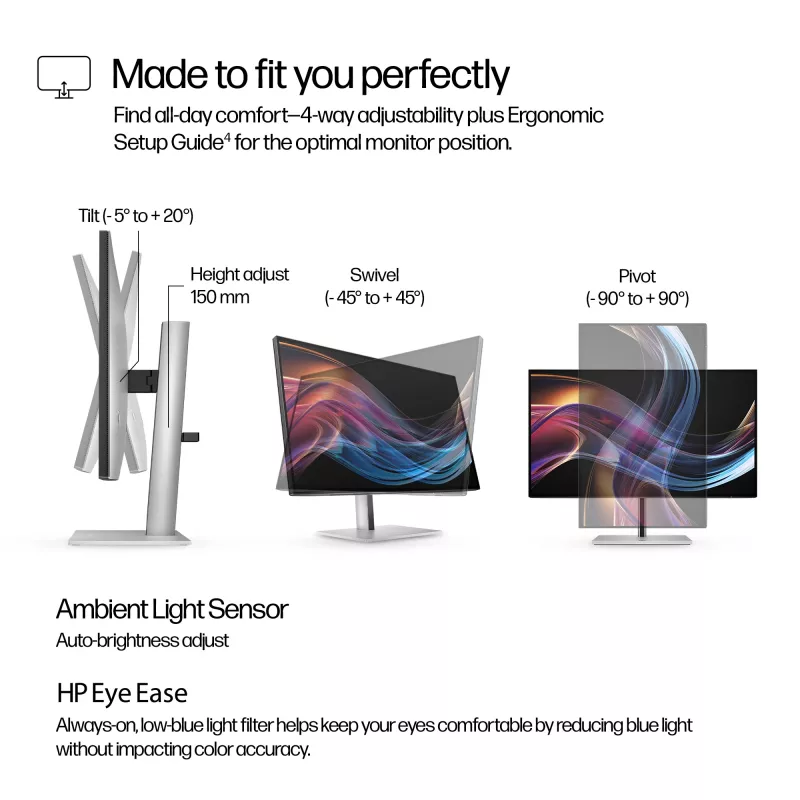 Monitor HP Series 7 Pro 27 tolli 4K Thunderbolt 4 LCD 3840 x 2160