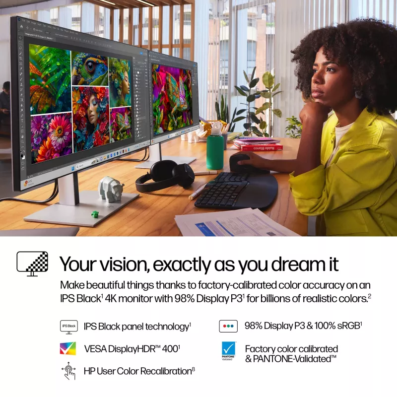 Monitor HP Series 7 Pro 27 tolli 4K Thunderbolt 4 LCD 3840 x 2160