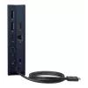 Dokkimisjaam ASUS SimPro Dock 2 juhtmega Thunderbolt 3 — HDMI 2.0, DP 1.4, VGA, 3x USB-A, TB3 host, Gigabit Ethernet, Kensingtoni lukk