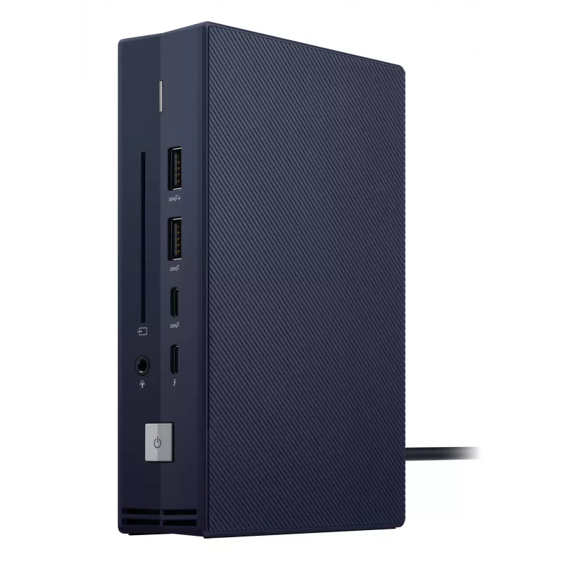 Dokkimisjaam ASUS SimPro Dock 2 juhtmega Thunderbolt 3 — HDMI 2.0, DP 1.4, VGA, 3x USB-A, TB3 host, Gigabit Ethernet, Kensingtoni lukk