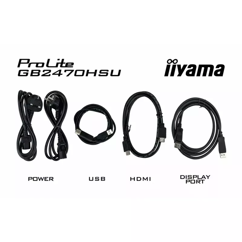 iiyama G-MASTER GB2470HSU-B6 arvutimonitor 60,5 cm (23,8 tolli) 1920 x 1080 pikslit Full HD LCD must