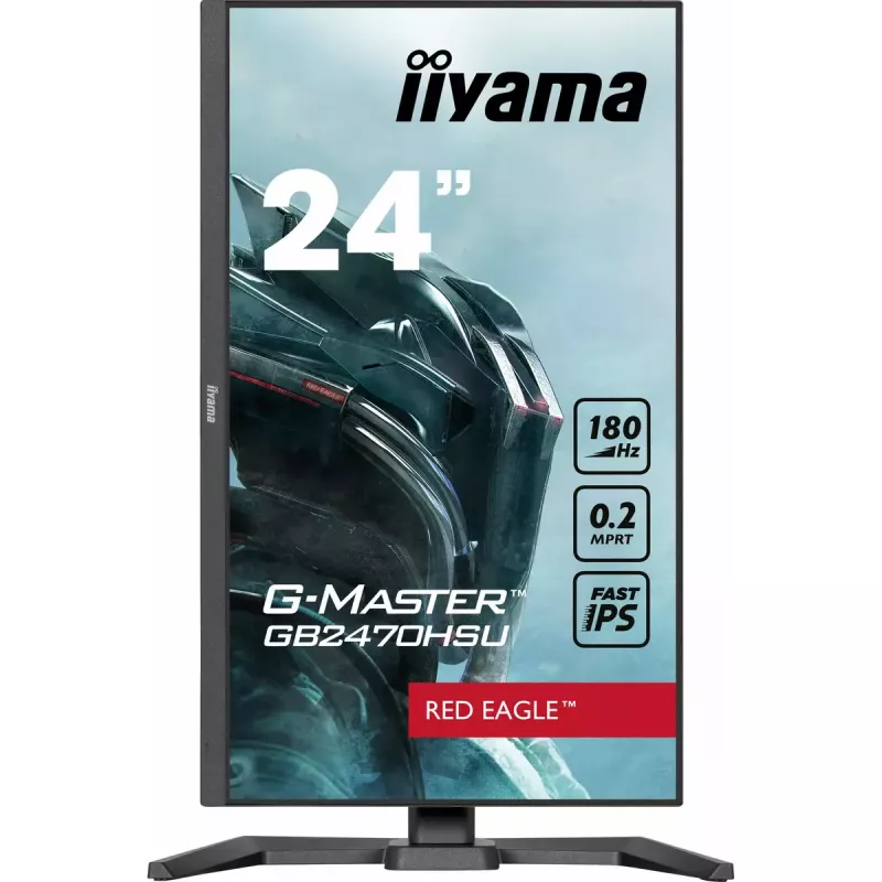 iiyama G-MASTER GB2470HSU-B6 arvutimonitor 60,5 cm (23,8 tolli) 1920 x 1080 pikslit Full HD LCD must