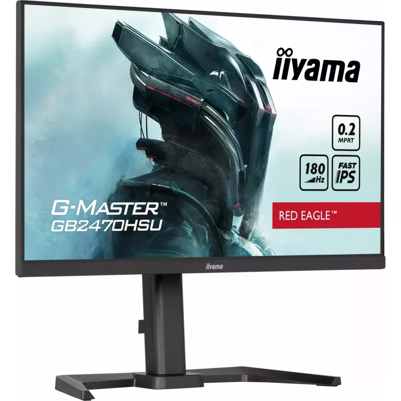 iiyama G-MASTER GB2470HSU-B6 arvutimonitor 60,5 cm (23,8 tolli) 1920 x 1080 pikslit Full HD LCD must