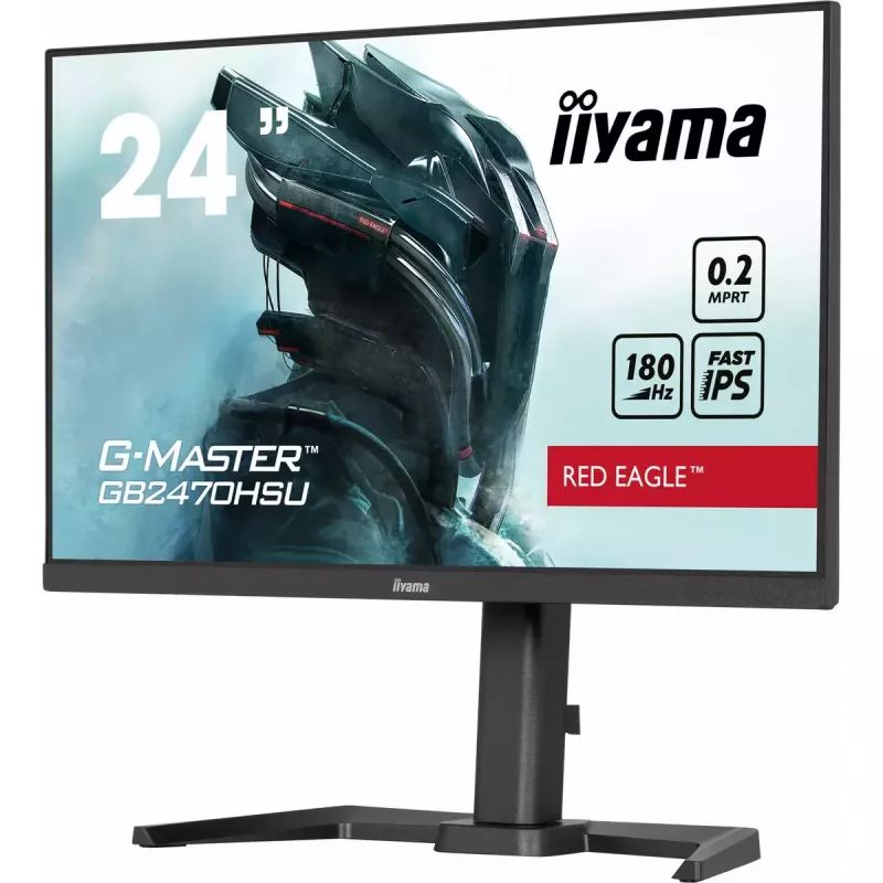 iiyama G-MASTER GB2470HSU-B6 arvutimonitor 60,5 cm (23,8 tolli) 1920 x 1080 pikslit Full HD LCD must