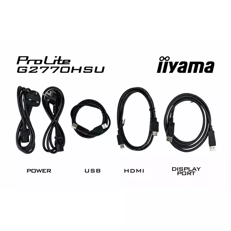 iiyama G-MASTER G2770HSU-B6 arvutimonitor 68,6 cm (27 tolli) 1920 x 1080 pikslit Full HD LCD must