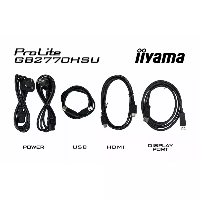 iiyama G-MASTER GB2770HSU-B6 arvutimonitor 68,6 cm (27 tolli) 1920 x 1080 pikslit Full HD LCD must
