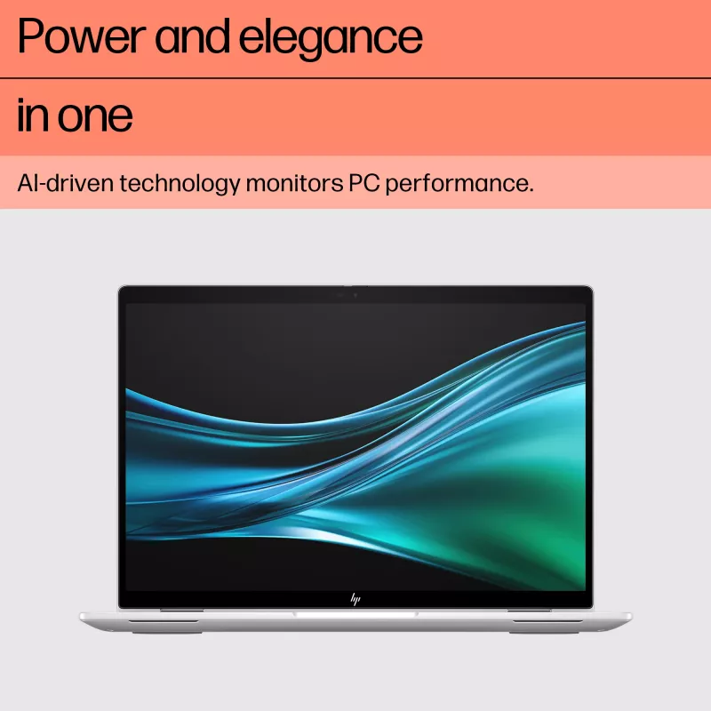 HP Elite x360 1040 G11 Intel Core Ultra 7 155H Hübriid (2-in-1) 35,6 cm (14 tolli) puuteekraan 2.8K 32 GB LPDDR5x-SDRAM 1 TB SSD Wi-Fi 7 (802.11be) Windows 11 Pro AI PC hõbedane