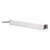 DIGITUS PDU - 1U alumiiniumist riiulile paigaldatav toitejaotusseade 7x turvaline + 1x pistikupesa 16A 4000W 250VAC 50/60Hz ülekoormuskaitse