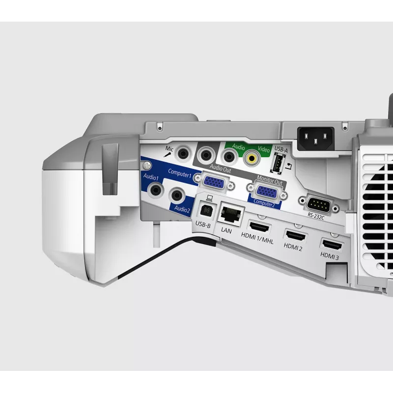 Epson EB-685W ülilühikese projektsiooniga projektor 3500 ANSI luumenit 3LCD WXGA (1280x800) Valge, Hall