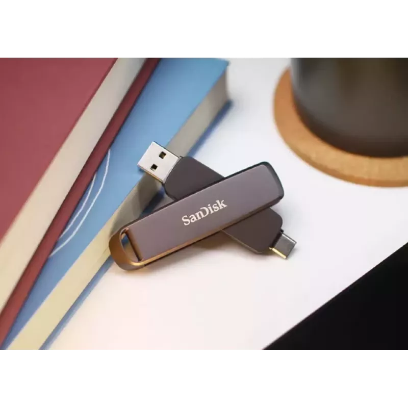 WESTERN DIGITAL Sandisk Extreme Pro Dual Drive - 1 TB USB-mälupulk - metallist 1000/900 MB/s