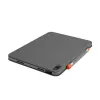 LOGITECH Folio Touch tagasivalgustusega klaviatuurikorpus puuteplaadiga Oxford Grey iPad Air (4. põlvkond) jaoks, saksa Qwertz