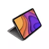 LOGITECH Folio Touch tagasivalgustusega klaviatuurikorpus puuteplaadiga Oxford Grey iPad Air (4. põlvkond) jaoks, saksa Qwertz