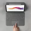 LOGITECH Folio Touch tagasivalgustusega klaviatuurikorpus puuteplaadiga Oxford Grey iPad Air (4. põlvkond) jaoks, saksa Qwertz