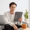 LOGITECH Folio Touch tagasivalgustusega klaviatuurikorpus puuteplaadiga Oxford Grey iPad Air (4. põlvkond) jaoks, saksa Qwertz