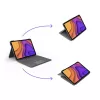 LOGITECH Folio Touch tagasivalgustusega klaviatuurikorpus puuteplaadiga Oxford Grey iPad Air (4. põlvkond) jaoks, saksa Qwertz