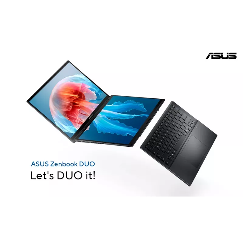 Hübriidsülearvuti ASUS Zenbook Duo UX8406CA-PZ068X 14 tolli Intel Core Ultra 9 32 GB RAM 2 TB SSD Windows 11 Pro