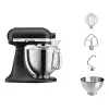 Köögikombain KITCHENAID ARTISAN 5KSM185PS — 4,8 L roostevabast terasest kauss, 300 W, 10 kiirust, must