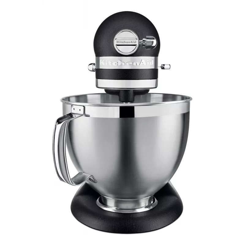 Köögikombain KITCHENAID ARTISAN 5KSM185PS — 4,8 L roostevabast terasest kauss, 300 W, 10 kiirust, must