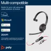 HP Poly Blackwire 5210 Monaural USB-C kõrvaklapid + 3,5 mm pistik + USB-C/A adapter (hulgipakend)