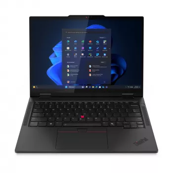 Lenovo ThinkPad T14s 2-in-1 Gen 1 Intel Core Ultra 7 255U hübriid (2-in-1) 35,6 cm (14 tolli) puutetundlik WUXGA 32 GB LPDDR5x-SDRAM 1 TB SSD Wi-Fi 7 (802.11be) Windows 11 Pro Saksa Must