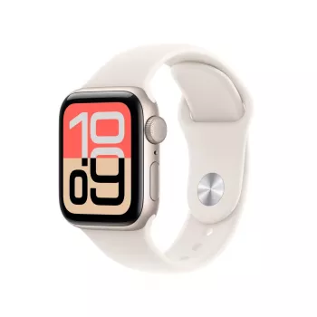 APPLE Watch SE 3 GPS 40mm Starlight Alumiiniumkorpus koos Sport Rihmaga S/M - Starlight