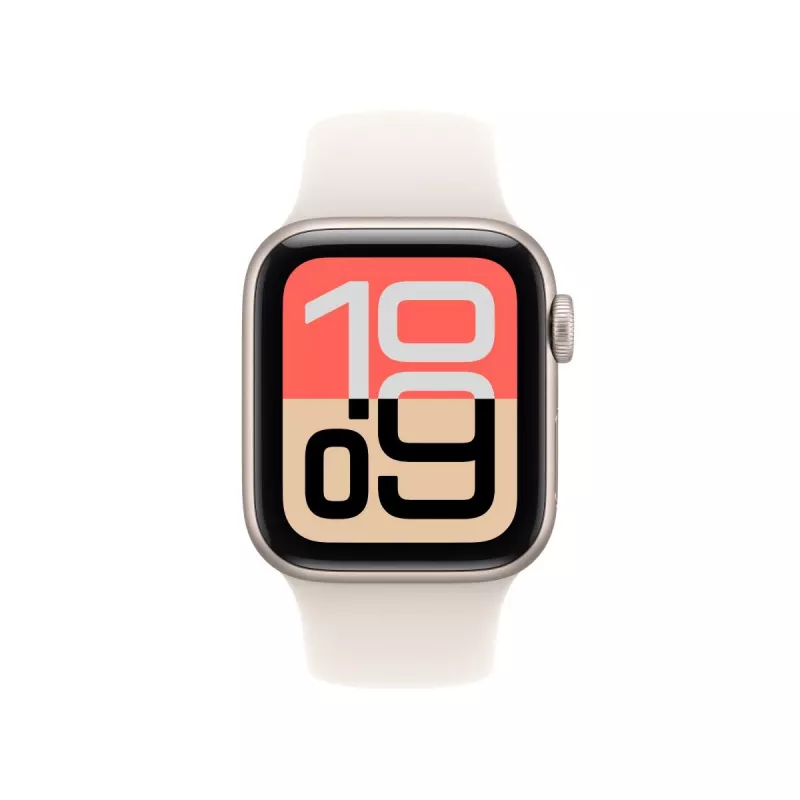 APPLE Watch SE 3 GPS 40mm Starlight alumiiniumkorpus koos Sport Band M/L - Starlight