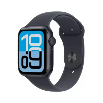 APPLE Watch SE 3 GPS + Cellular 44mm südaöö alumiiniumkorpus koos südaöö spordirihmaga M/L