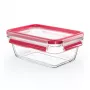EMSA CLIP & CLOSE N10408 Rectangular Box 0.85 L Transparent 1 tk
