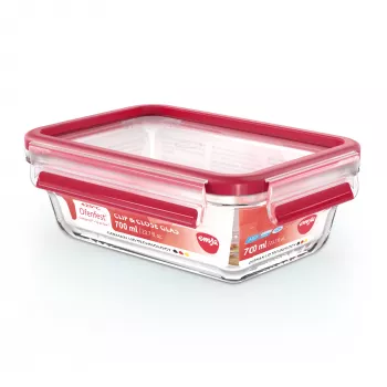 EMSA CLIP & CLOSE N10406 Ristkülikukujuline karp 0,7 L Läbipaistev 1 tk