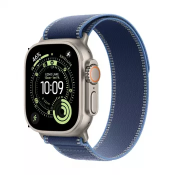 APPLE Watch Ultra 3 (2025) LTE 49mm titaankorpus koos Trail Loop M/L-ga - sinine