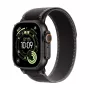 APPLE Watch Ultra 3 (2025) LTE 49mm titaankorpus koos Trail Loop S/M - must/tumehall