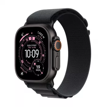 APPLE Watch Ultra 3 (2025) LTE 49mm titaanist korpus Alpine Loop suur - must