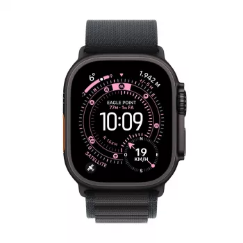 APPLE Watch Ultra 3 (2025) LTE 49mm titaanist korpus Alpine Loop suur - must