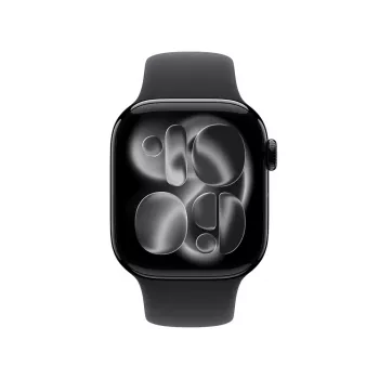 APPLE Watch Series 11 (2025) GPS 42mm Jet Black Alumiiniumkorpus Sportrihmaga S/M - Must