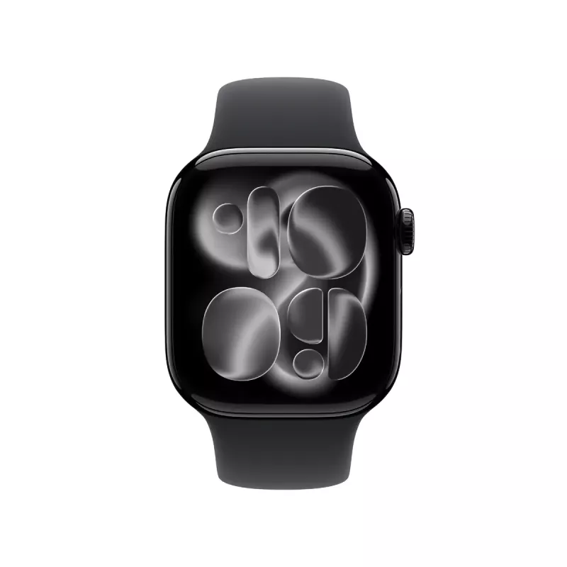 APPLE Watch Series 11 (2025) GPS 42mm Jet Black Alumiiniumkorpus Sportrihmaga S/M - Must