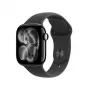 APPLE Watch Series 11 (2025) GPS 42mm Jet Black Alumiiniumkorpus Sportrihmaga S/M - Must
