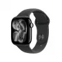 APPLE Watch Series 11 GPS 42mm Jet Black alumiiniumkorpus musta Sport Band M/L-ga