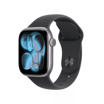APPLE Watch Series 11 GPS + Cellular 42mm tumehall alumiiniumist korpus musta Sport-rihmaga S/M