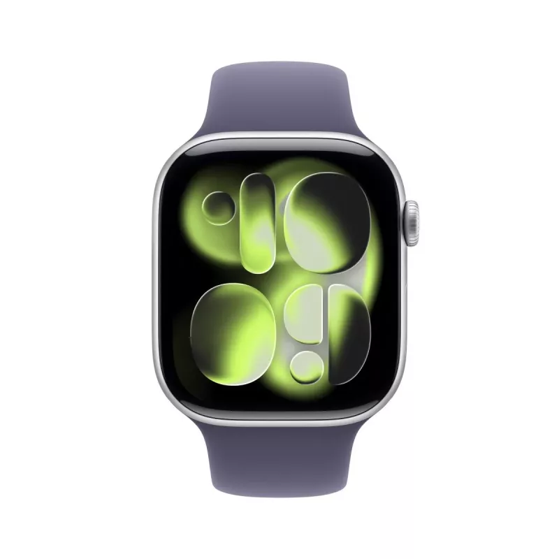 APPLE Watch Series 11 gps + Cellular 46mm hõbedane alumiiniumkorpus lilla udu spordirihmaga M/L