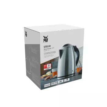 WMF Stelio 0413020012 elektriline veekeetja 1,7 l 2400 W must, roostevaba teras