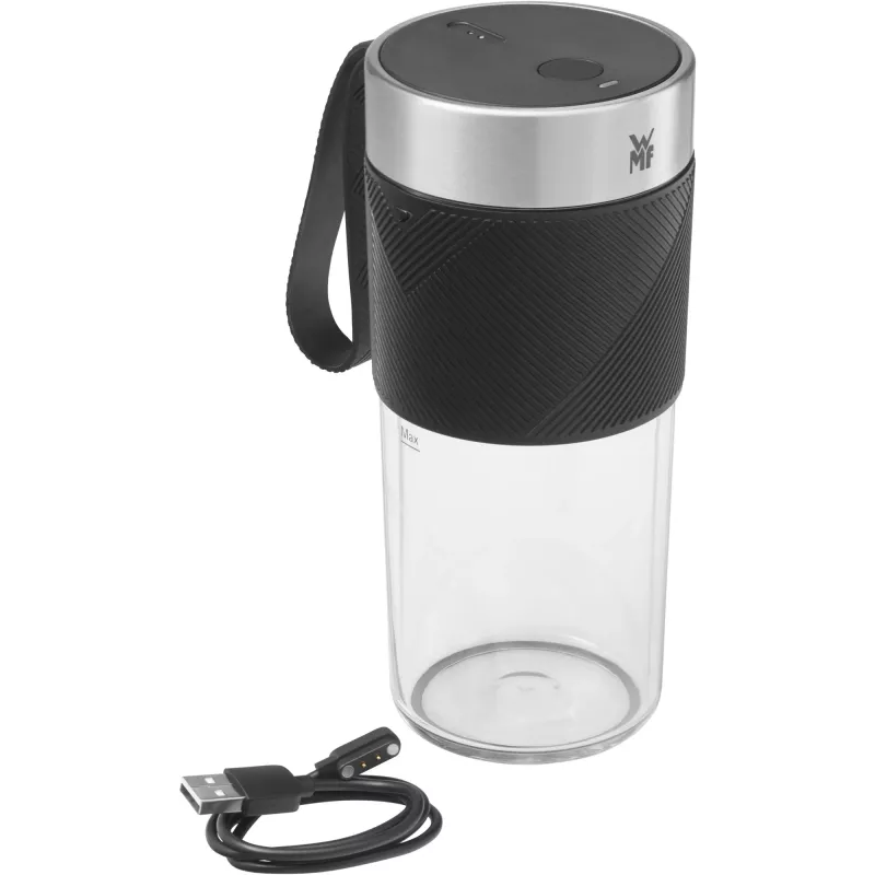 WMF KITCHENminis 0416700011 0,3 L lauamikser 50 W Must, Roostevaba teras, Läbipaistev