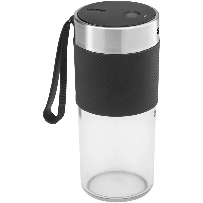 WMF KITCHENminis 0416700011 0,3 L lauamikser 50 W Must, Roostevaba teras, Läbipaistev