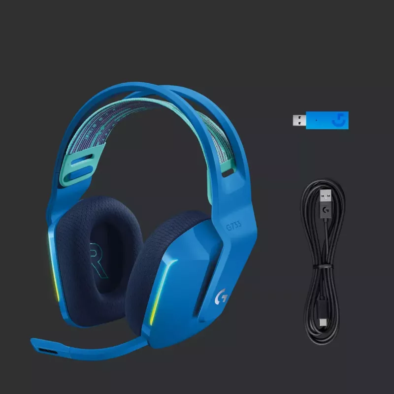 Peakomplekt Logitech G G733 LIGHTSPEED juhtmevaba RGB mängupeakomplekt
