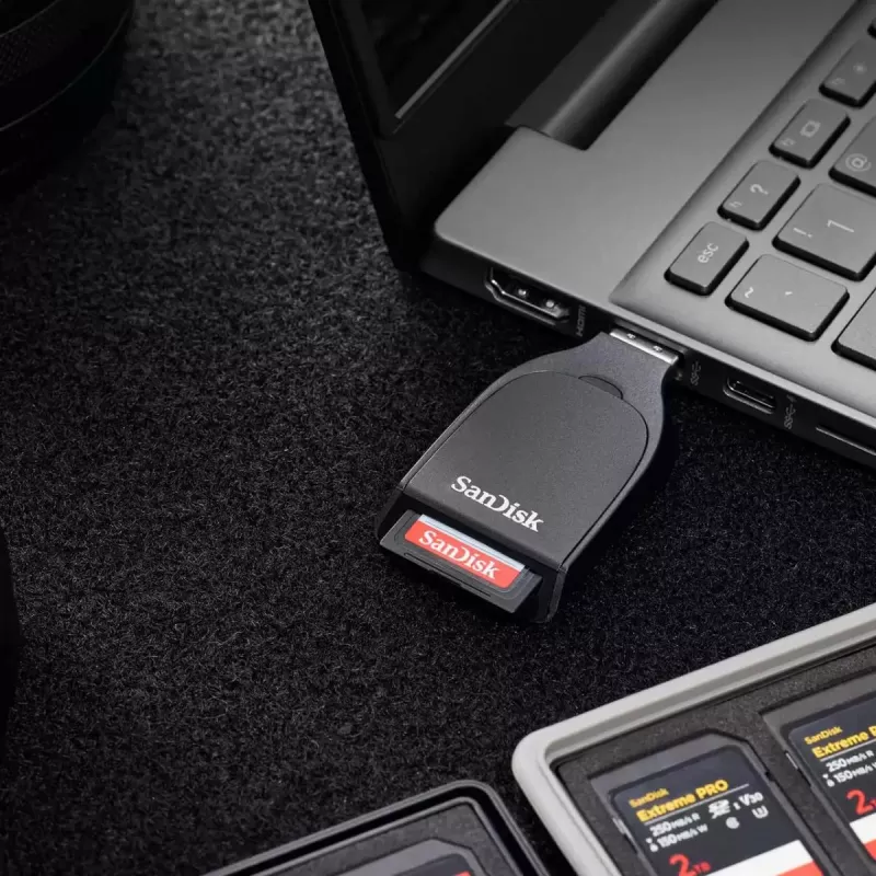 Kaardilugeja SanDisk 1 tk USB 3.2 Gen 1 Type-A SDDR-C731-GNANN