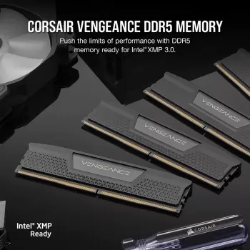 CORSAIR Memory 32GB (2x16gb) DDR5 Dram 6400mt/s CL36 Memory Kit Vengeance - Must