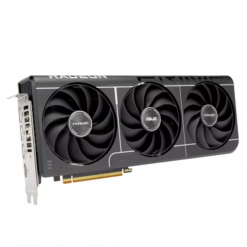 Graafikakaart ASUS Radeon RX 9070 16 GB GDDR6 PCIe 5.0 256-bit, 3-ventilaatoriga jahutus, PCI Express 5.0
