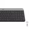 Logitech MK470 juhtmeta klaviatuur+hiir, grafiit, hiir kaasas, QWERTY US, USB