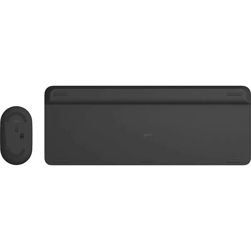 Logitech MK470 juhtmeta klaviatuur+hiir, grafiit, hiir kaasas, QWERTY US, USB